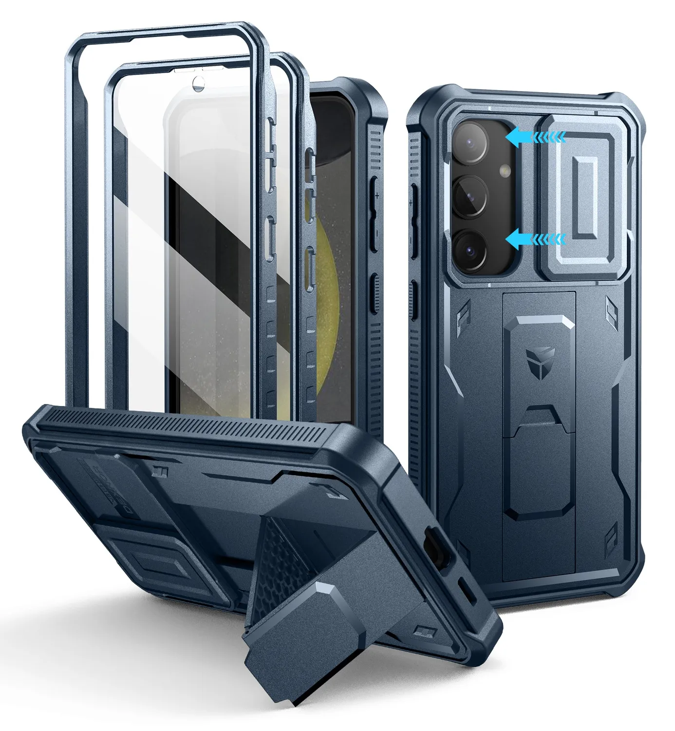 Dexnor cover Samsung Galaxy S24 Plus nera antiurto