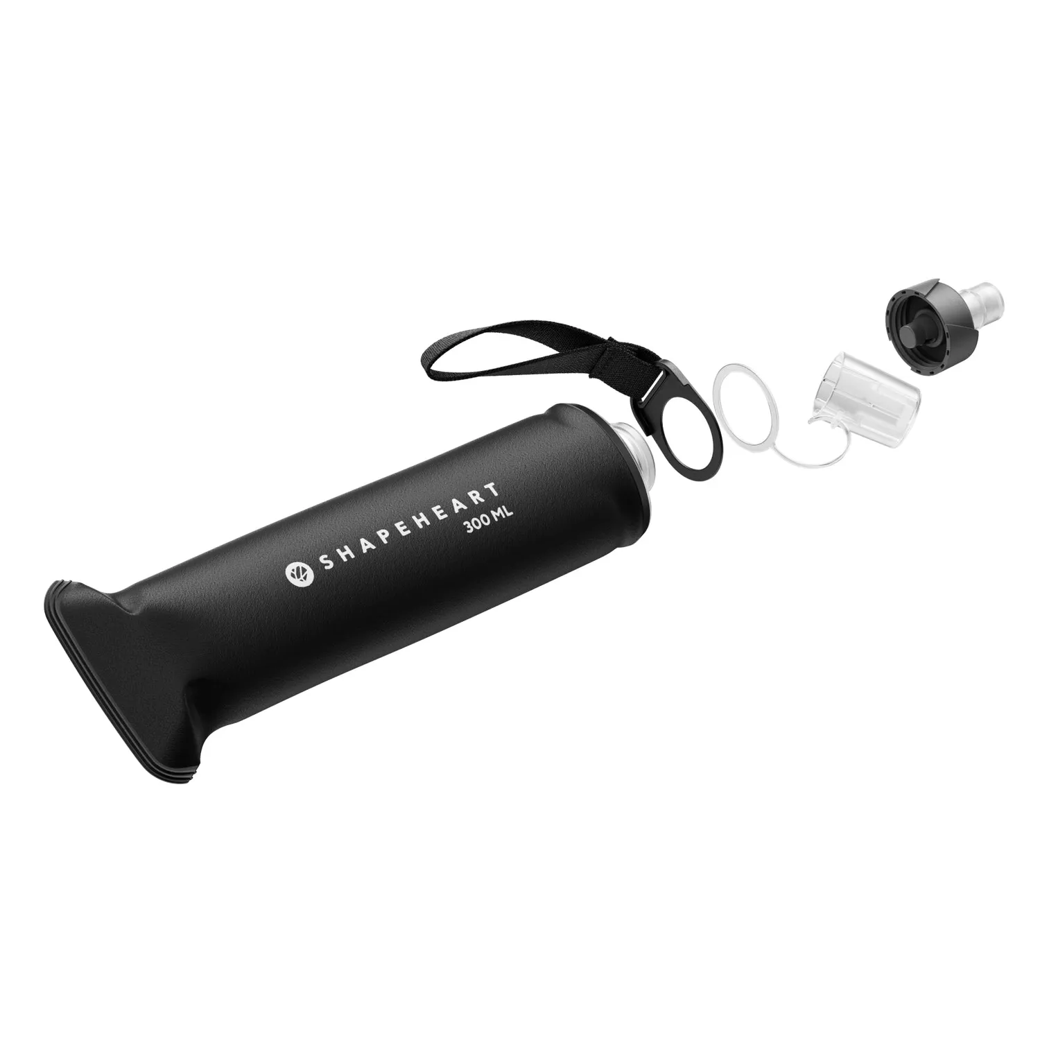 Shapeheart borraccia morbida flask 300 ml per cintura