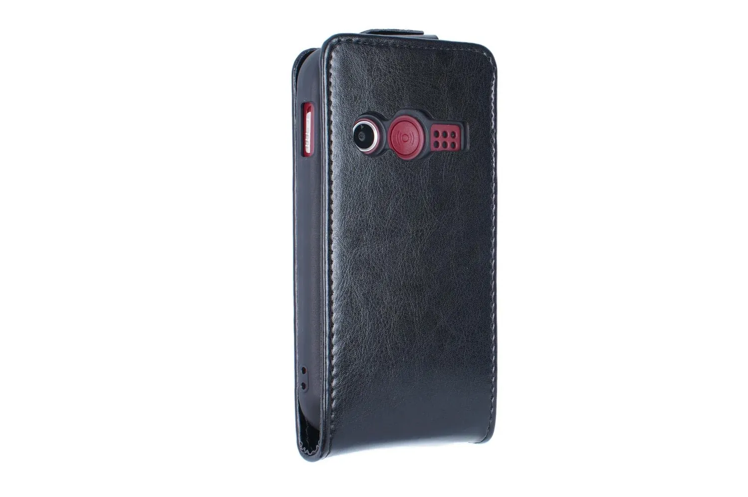 caseroxx Doro 1380 1381 flip cover nera magnetica