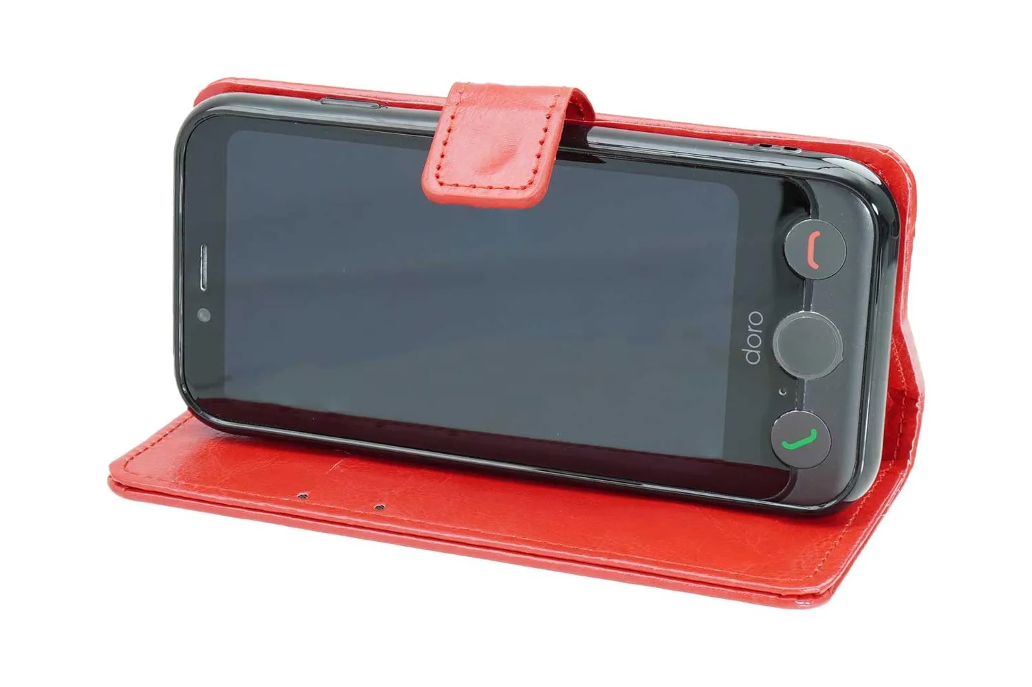 caseroxx custodia Doro Aurora A10 A11 portafoglio rossa