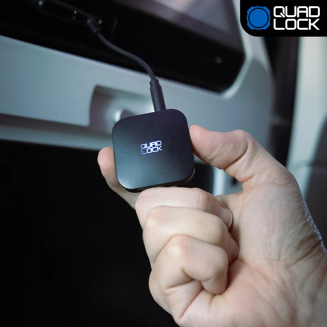 Quad Lock Adattatore AUX Bluetooth cuffie 19 ore