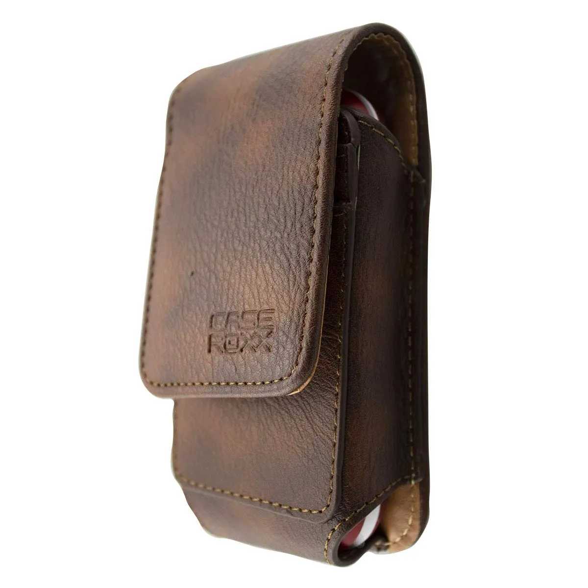 caseroxx per Doro 6060 6061 Leva E30 borsello pelle marrone