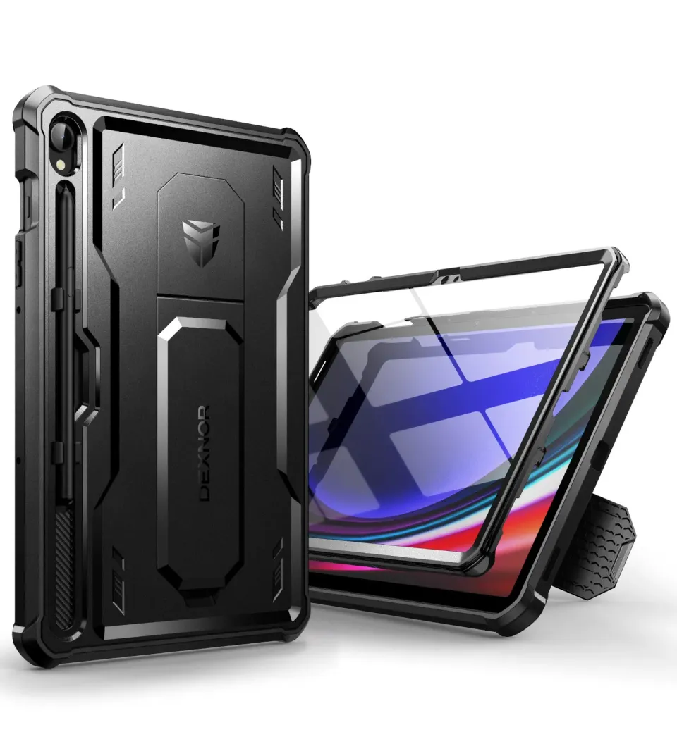 Dexnor Galaxy Tab S9 Cover Nera Antiurto