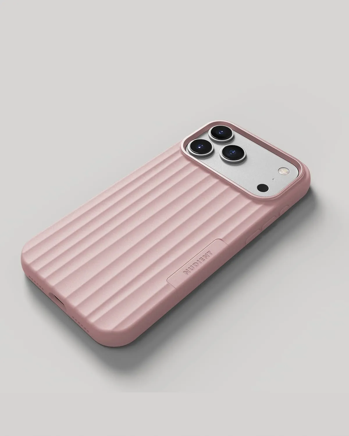 Nudient Bold Case iPhone 17 Pro Max cover Dusk Pink MagSafe