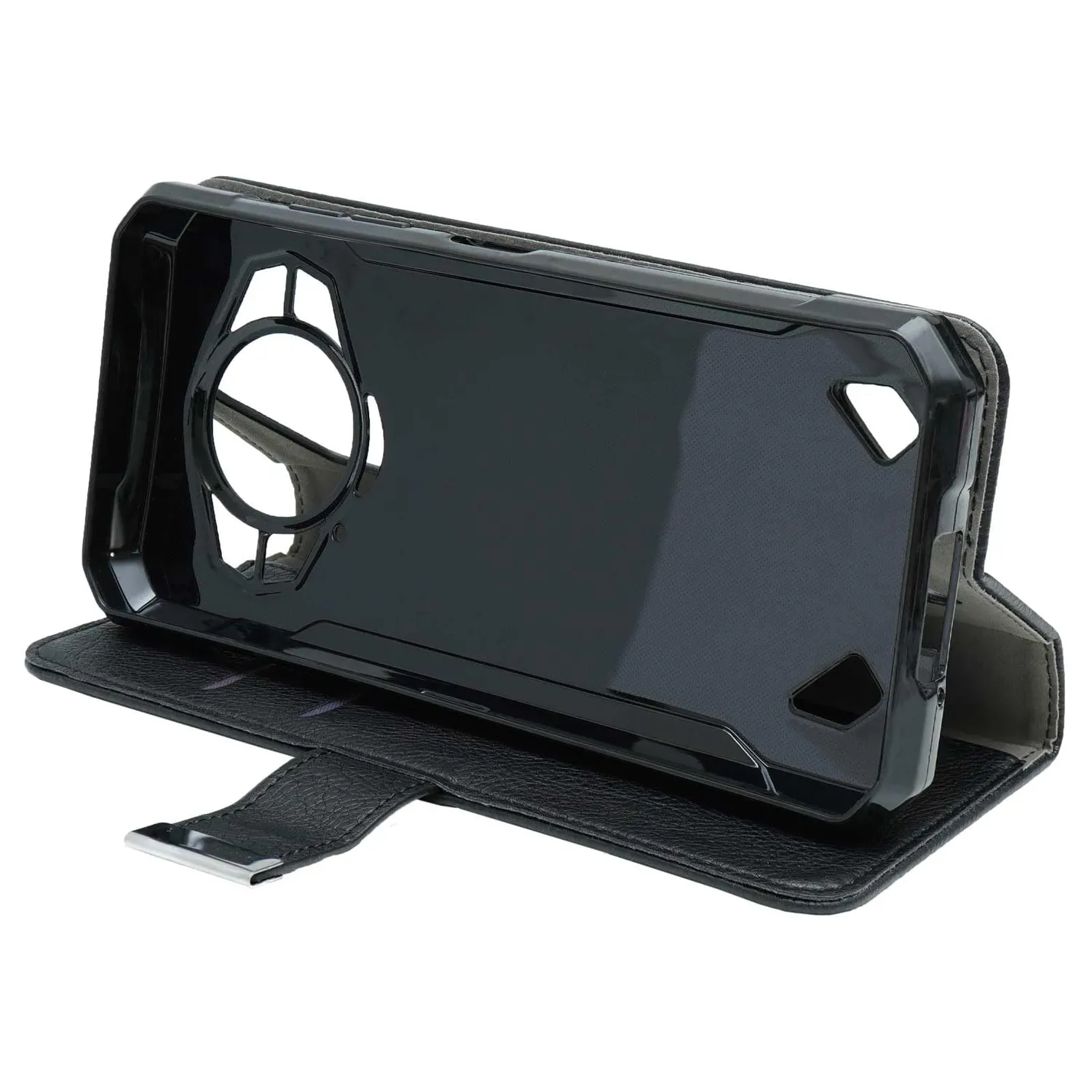 caseroxx Bookstyle cover Doogee S200 S200X Plus nera wallet