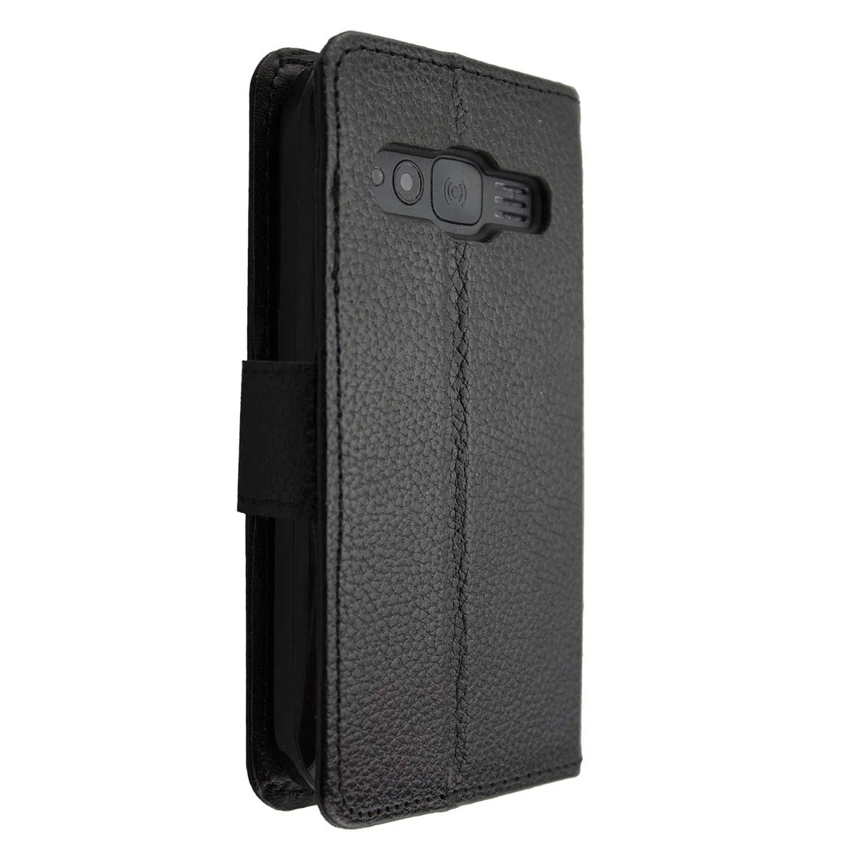 caseroxx Bookstyle Cover per Doro 1370 1372 nero portafoglio