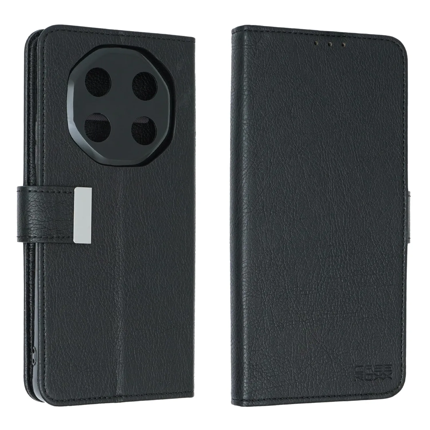 caseroxx Bookstyle custodia a libro Blackview Shark 6 nera magnetica