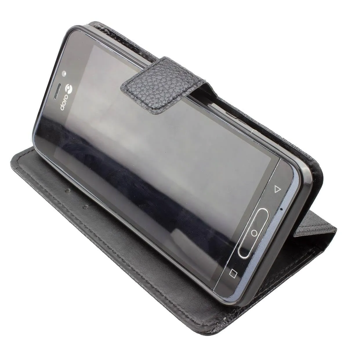 caseroxx Bookstyle Custodia a Libro Doro 8035 Nera