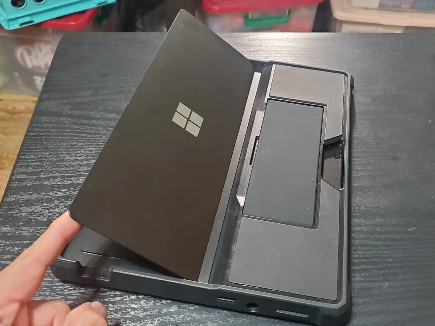 MoKo Custodia Surface Pro 8 13" Nero PC+TPU Antiurto