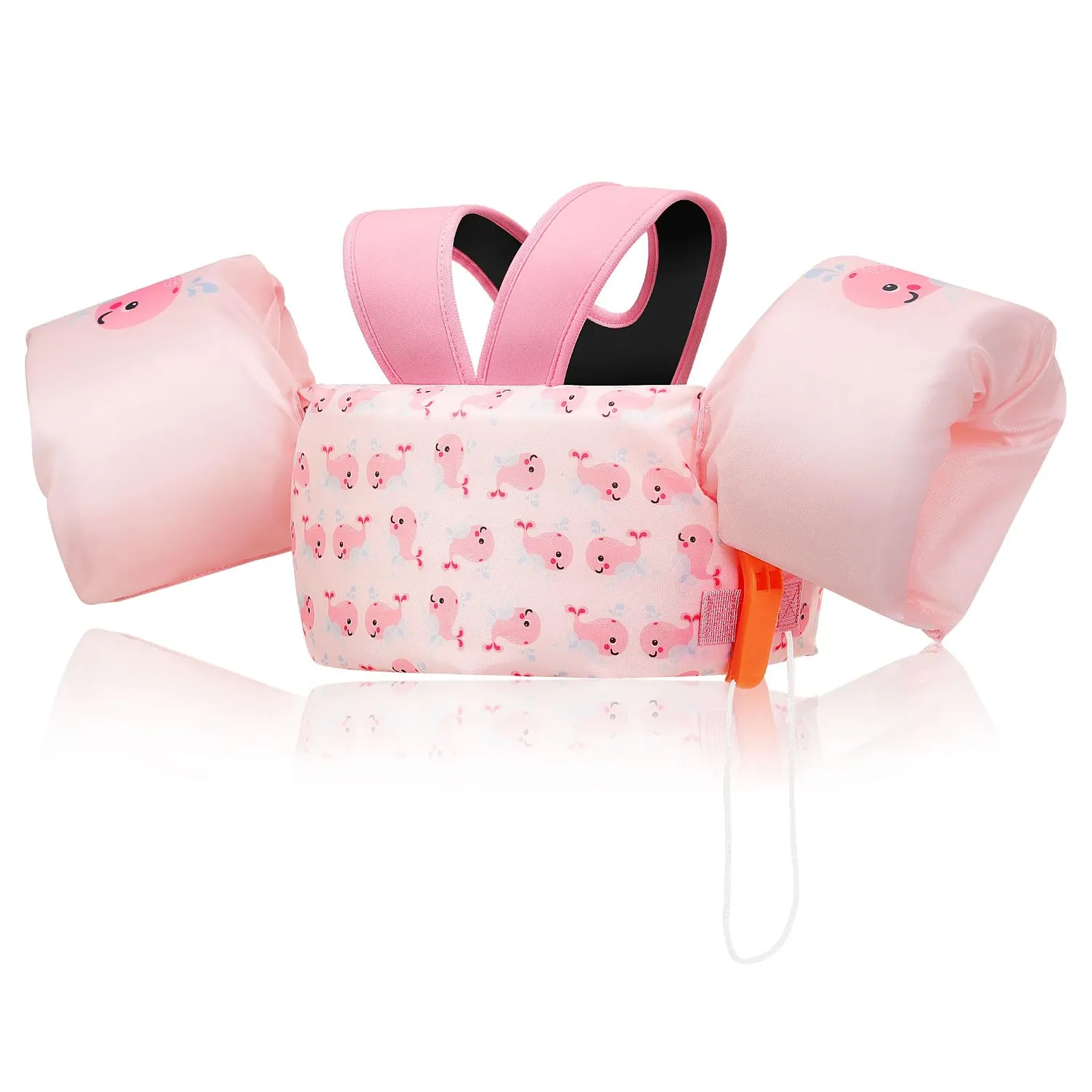 MoKo Gilet da Nuoto Bambini Azzurro Granchio giubbotto 9-22 kg