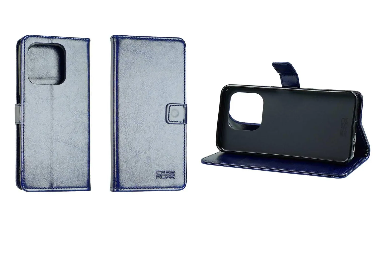 caseroxx Bookstyle Custodia Emporia Smart 6 Cover Nera