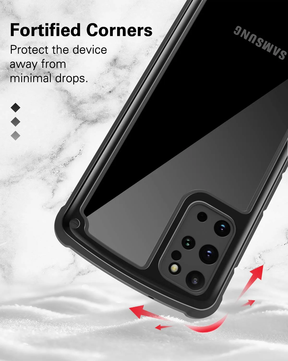 MoKo Galaxy S20 Plus cover nera antigraffio 6.7"
