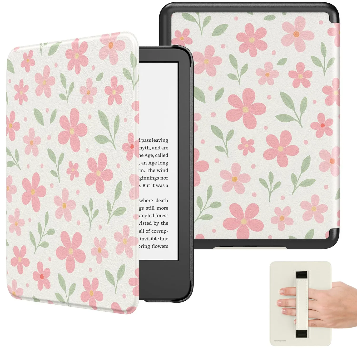MoKo Custodia Kindle 6" 11ª Gen 2024/2022 Verde Agave