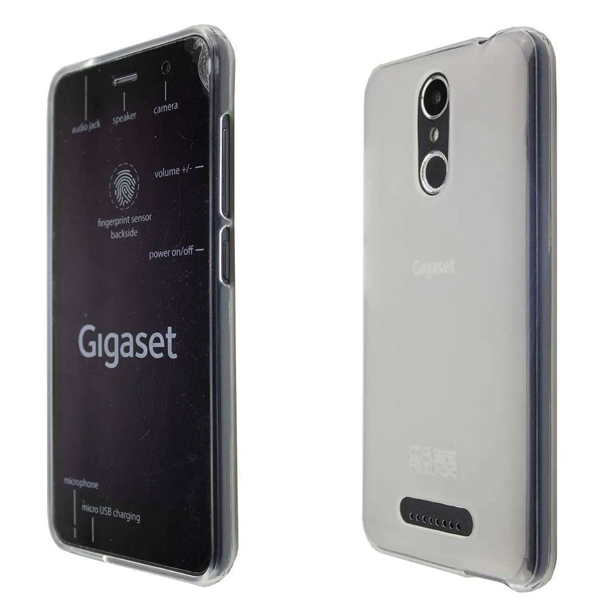 caseroxx TPU Gigaset GS160 GS170 custodia trasparente