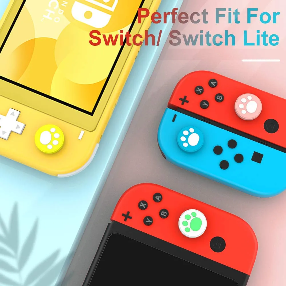 MoKo Switch gommini joystick zampa gatto 6 pezzi silicone