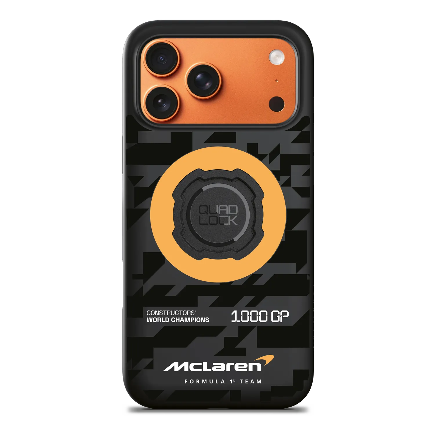 Quad Lock MAG McLaren 2026 custodia iPhone 17 Pro Max antiurto