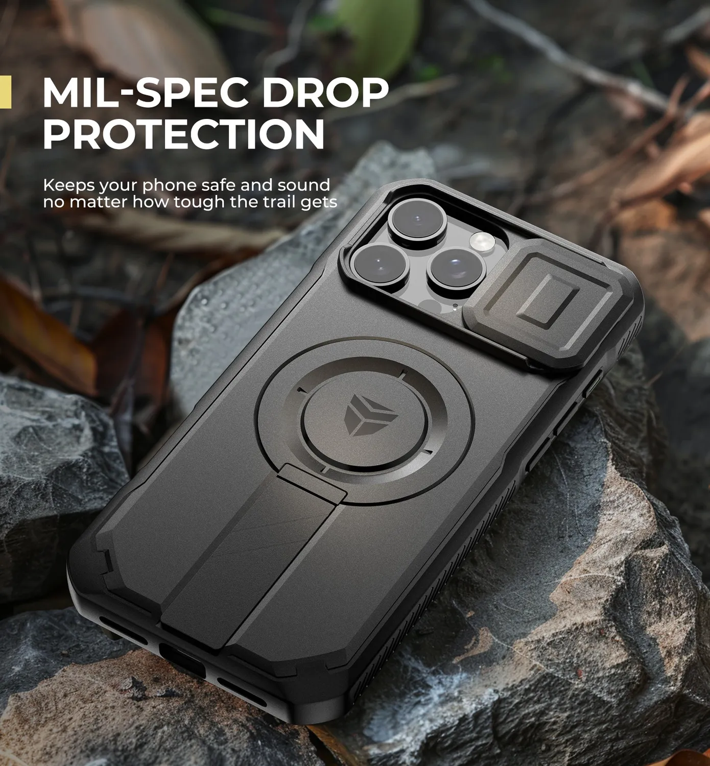 Dexnor cover iPhone 16 Pro Max magnetica nera antiurto