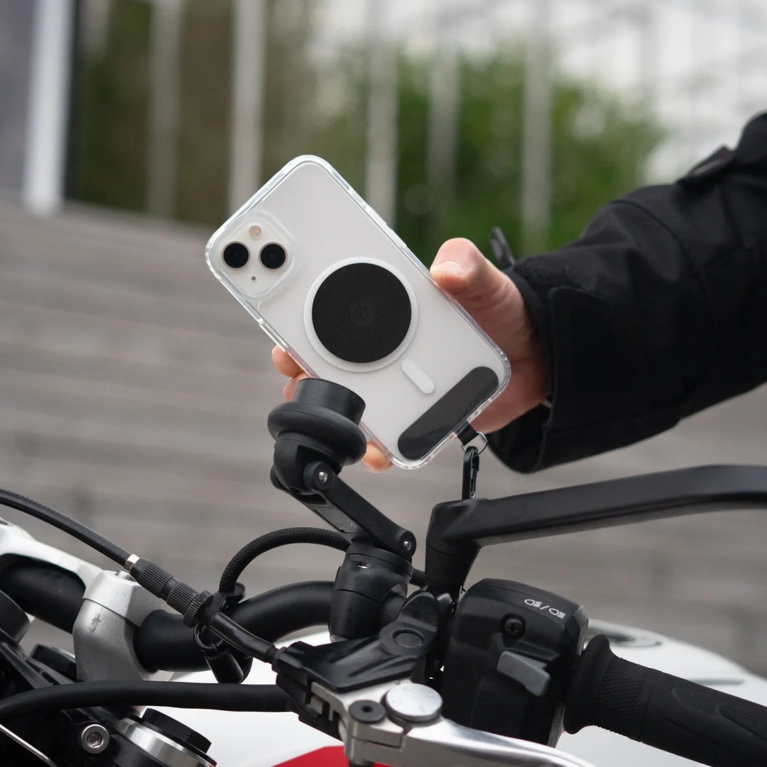 Shapeheart Cordino sicurezza telefono moto bici 22 cm