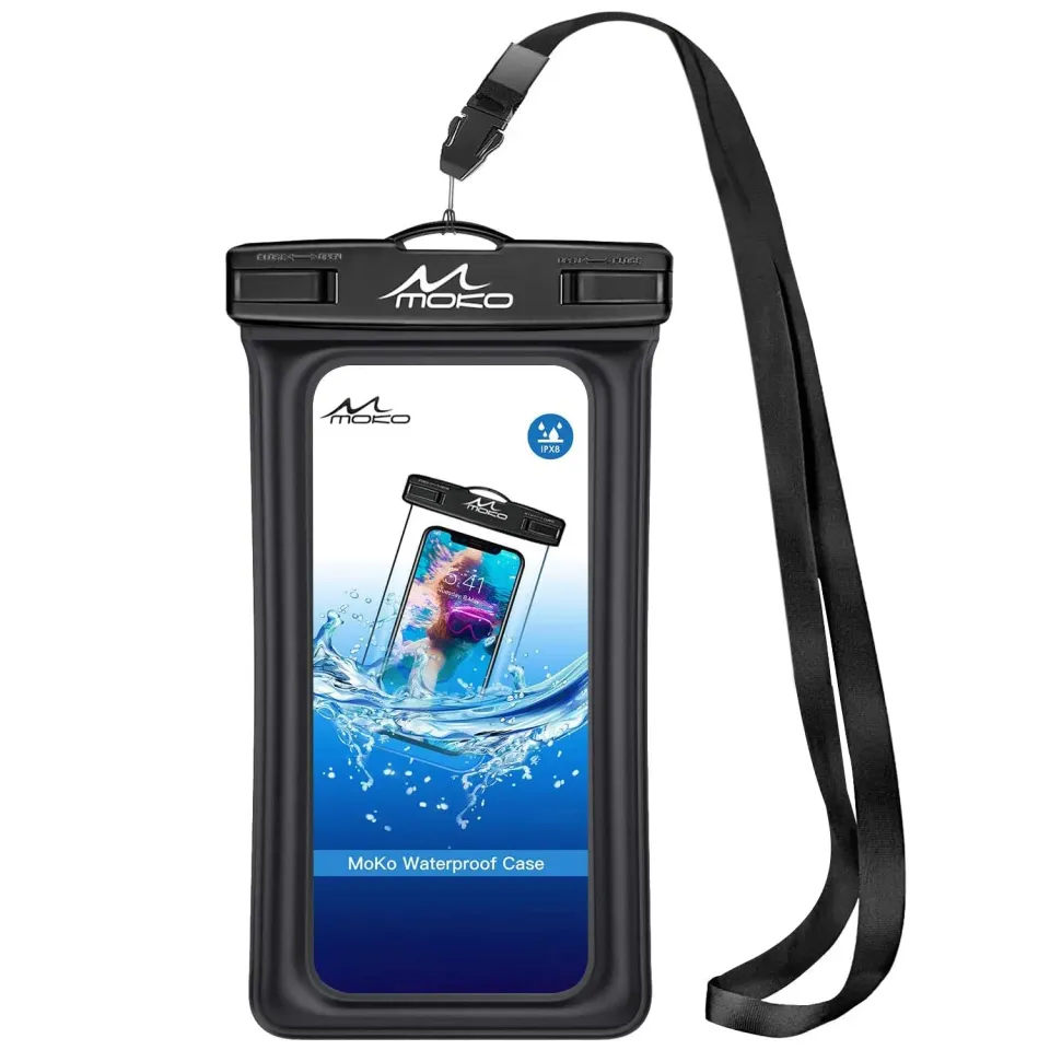 MoKo custodia galleggiante impermeabile con cordino IPX8