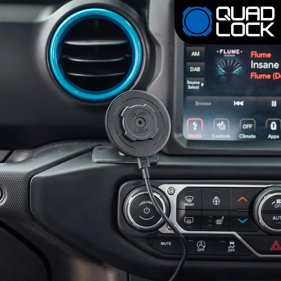 Quad Lock Auto Supporto Adesivo Cruscotto testa snodata