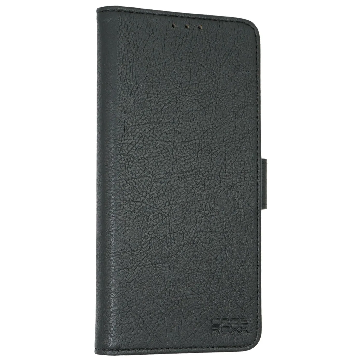 caseroxx Bookstyle custodia libro Fusion X1 nera portacarte