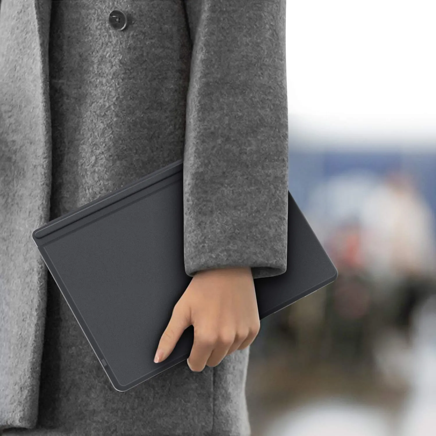 MoKo Surface Go Tastiera Bluetooth Grigia QWERTY inglese
