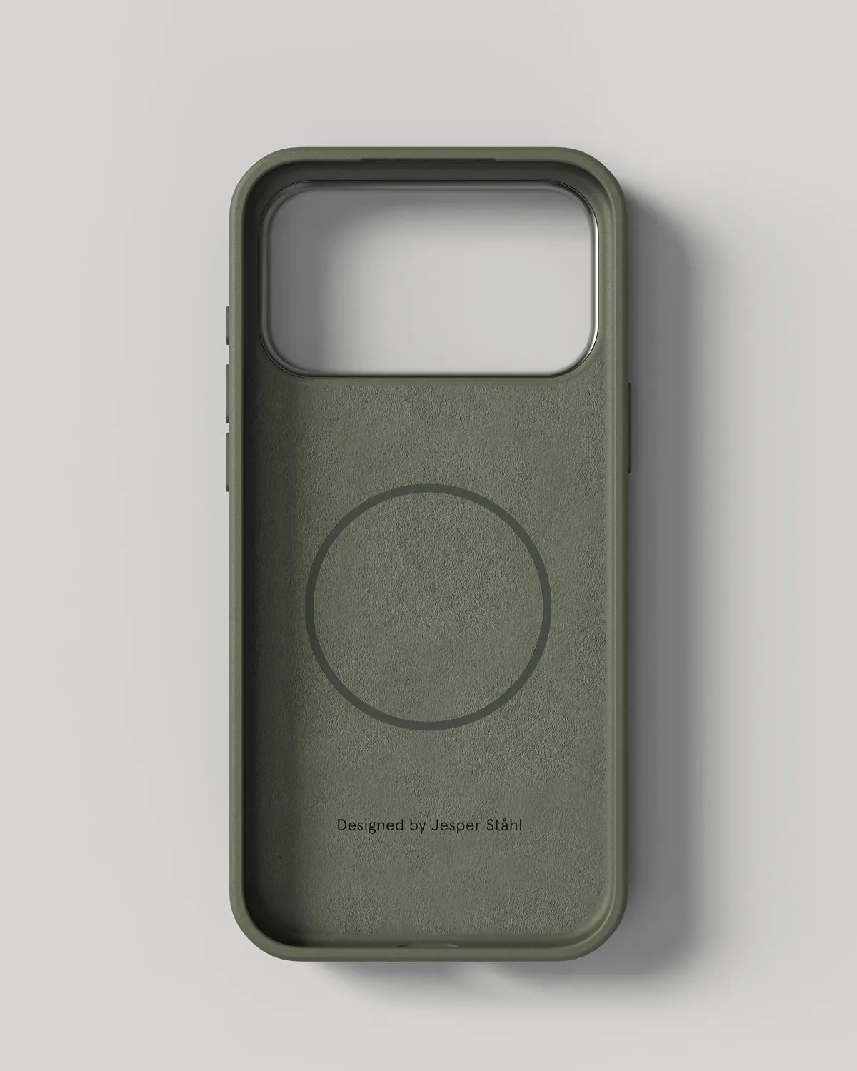 Nudient Bold Case custodia iPhone 18 Pro Max verde MagSafe