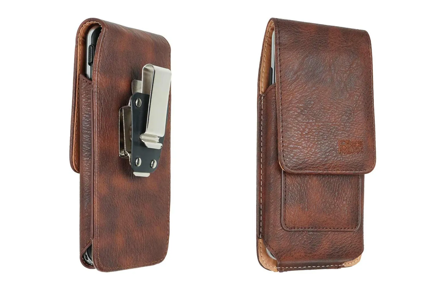 caseroxx Fondina Brondi Amico Vero 4G Blu con Clip Girevole