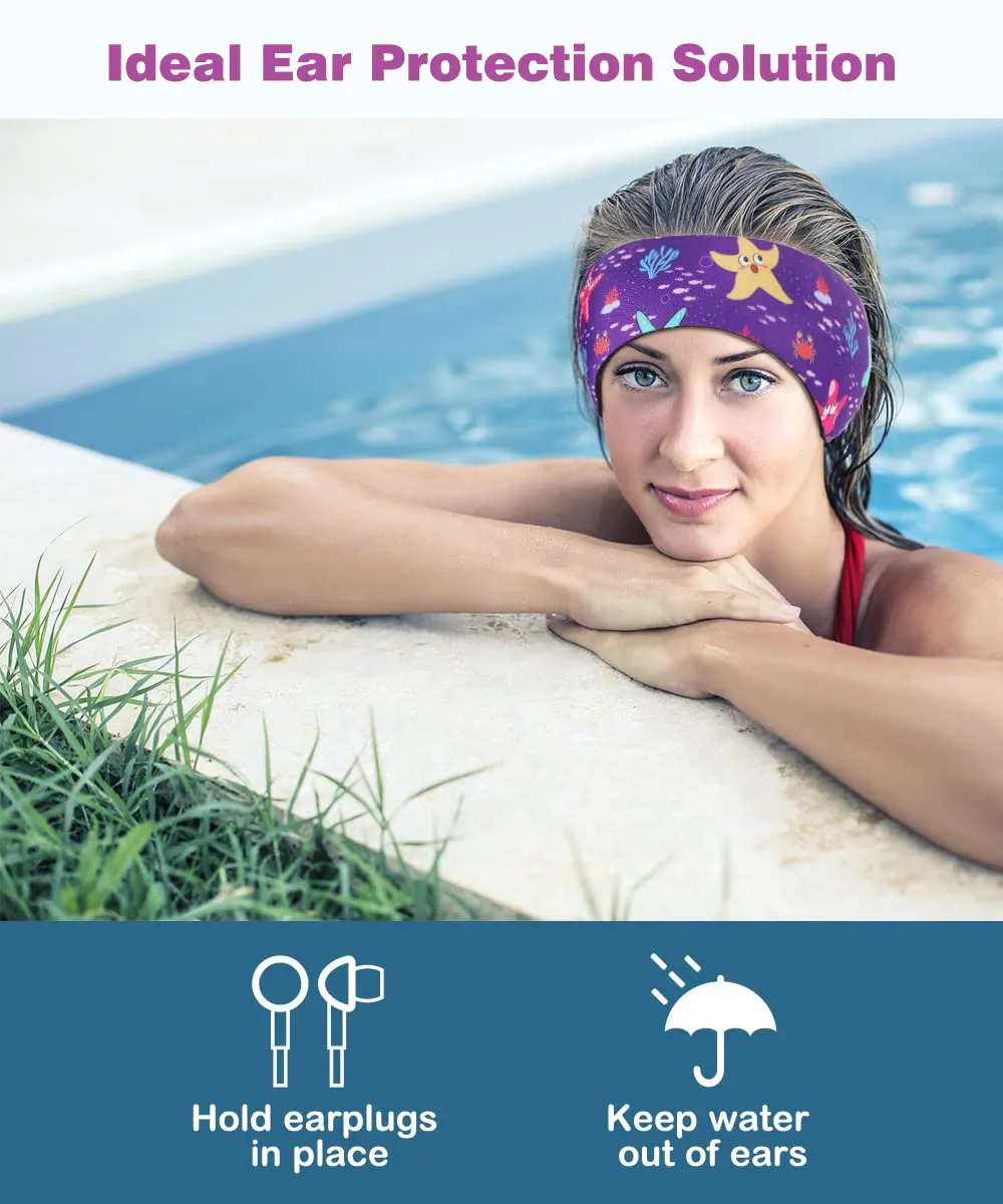 MoKo Fascia Nuoto Bambini M Viola Neoprene