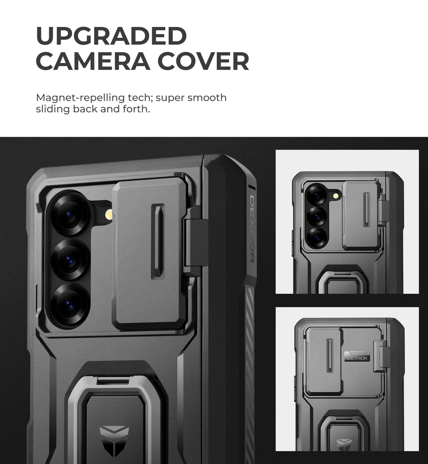 Dexnor Galaxy Z Fold 6 cover nera con cerniera