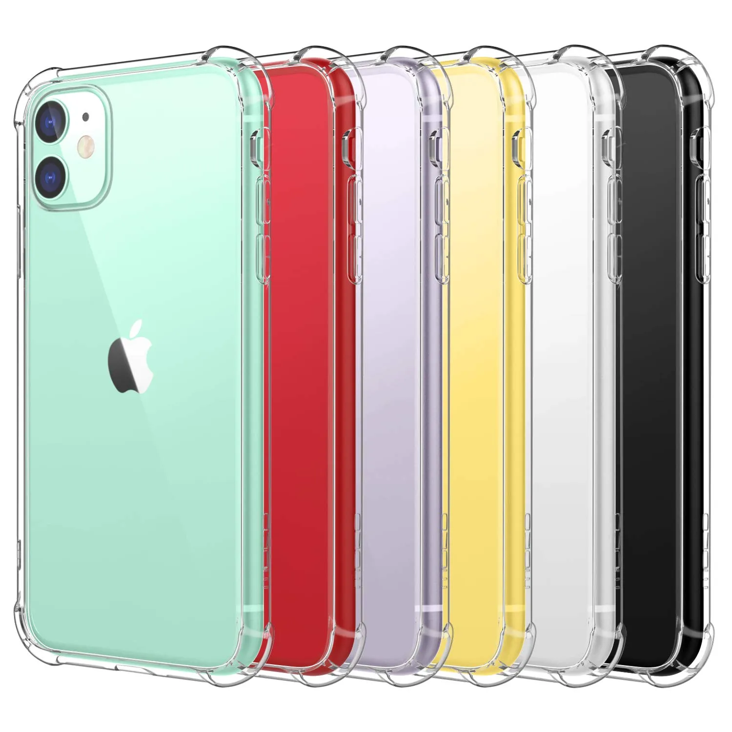 MoKo Cover iPhone 11 6.1" Trasparente Antiurto