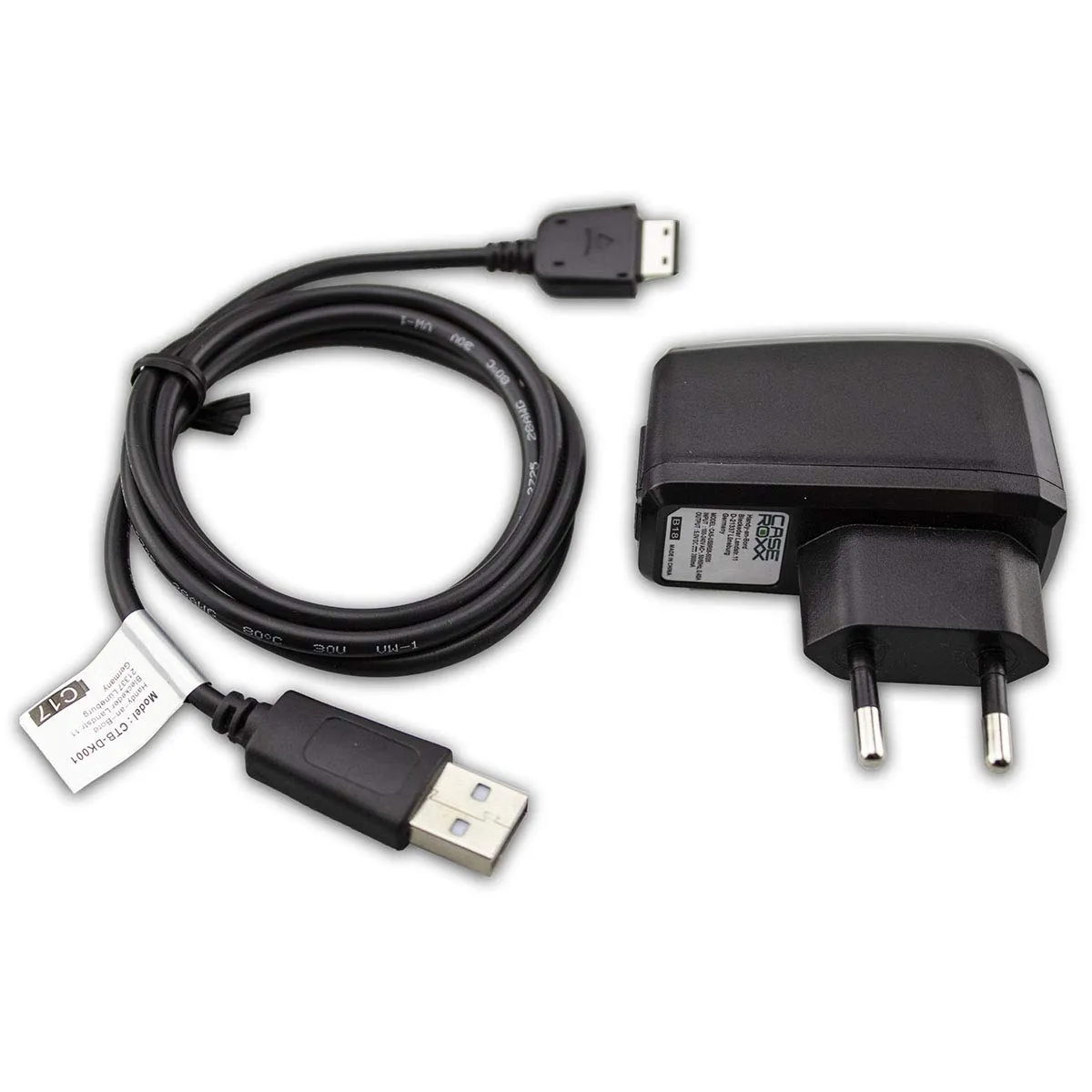 caseroxx Cavo Ricarica Samsung GT-E1190 Nero 100 cm