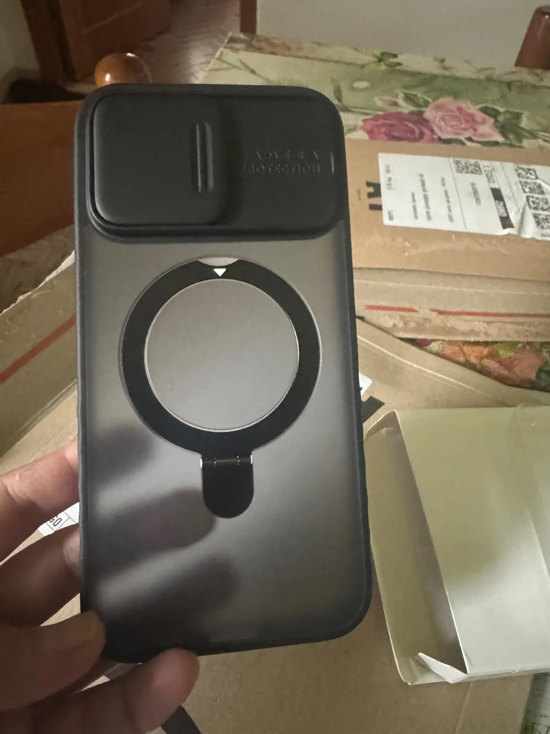 CloudValley iPhone 15 Pro Max cover magnetica MagSafe nera