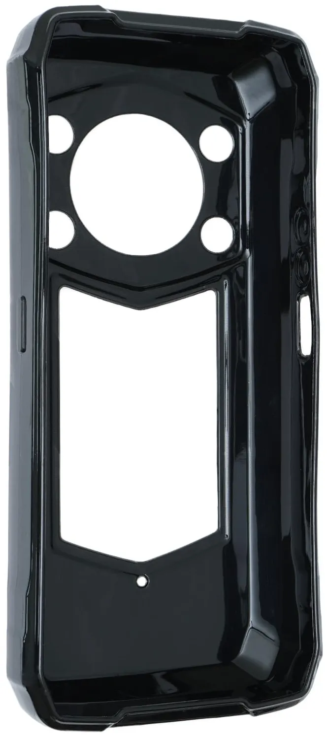 caseroxx TPU custodia Blackview Rock 5 nero antiurto
