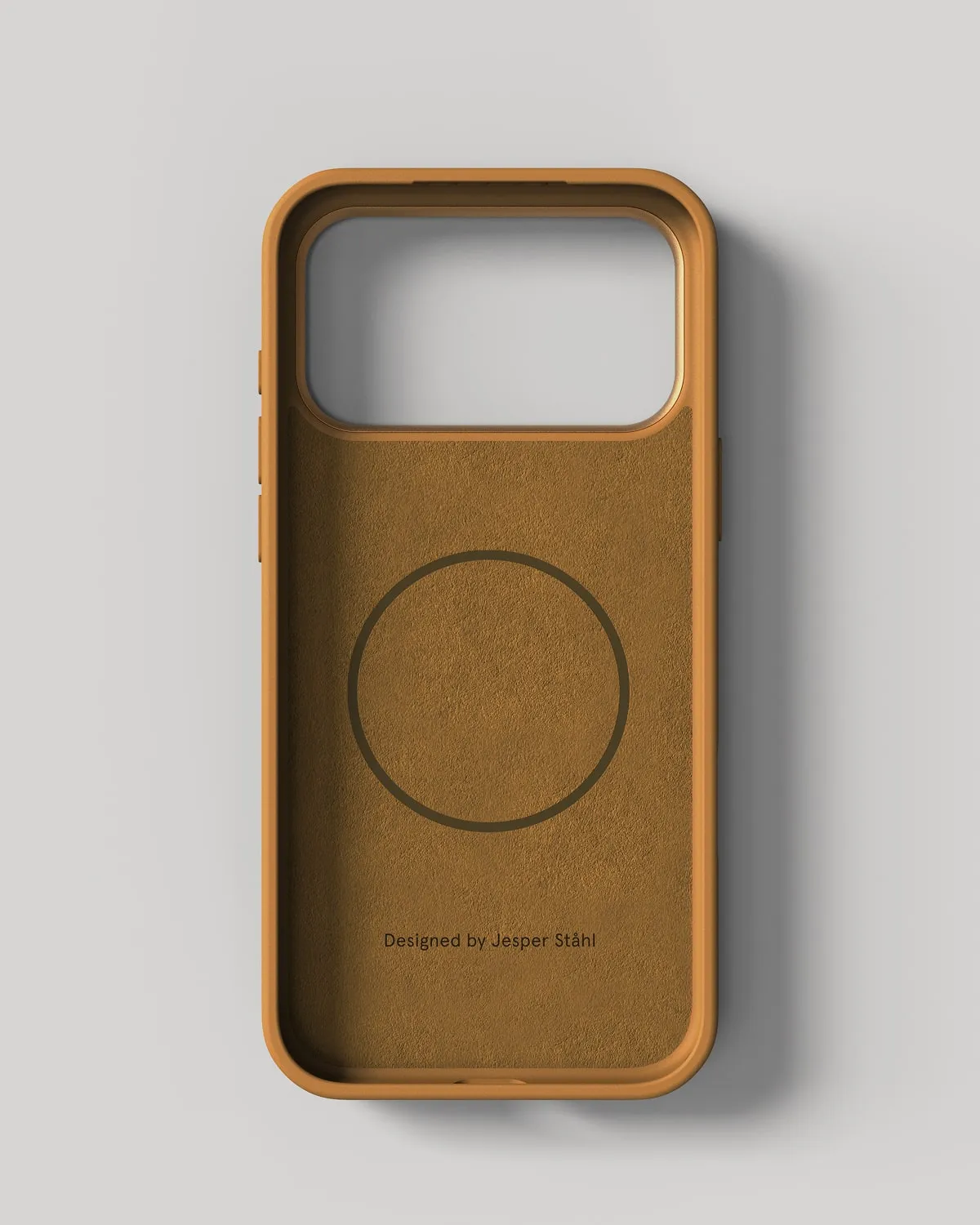Nudient Bold Case cover iPhone 17 Pro Max Amber Yellow MagSafe