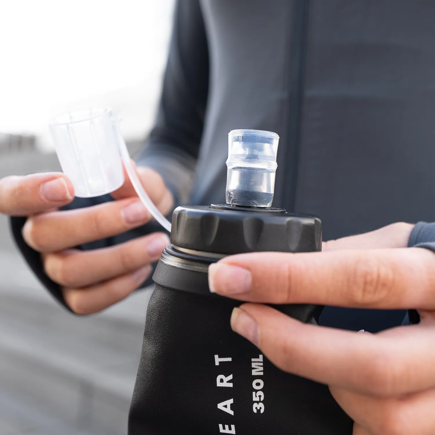 Shapeheart Run Pack 2 Borracce Flessibili 350 ml Senza BPA