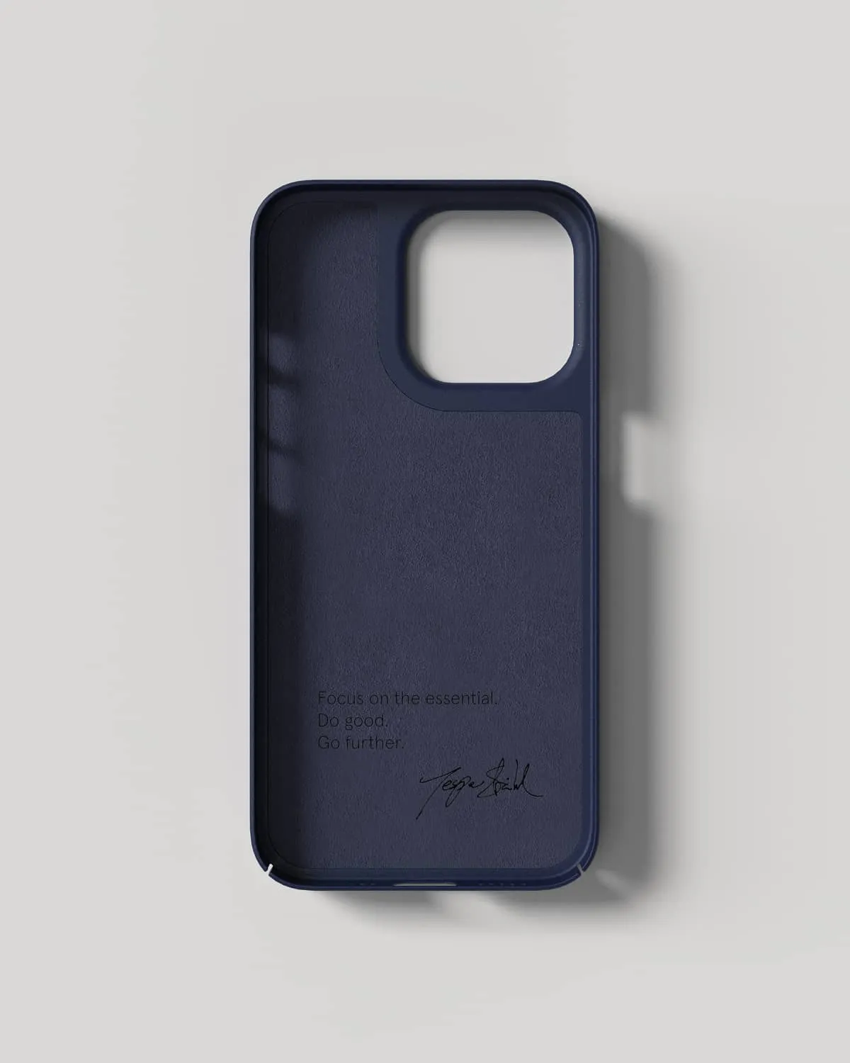 Nudient Thin Case custodia iPhone 13 Pro Ocean Blue MagSafe sottile