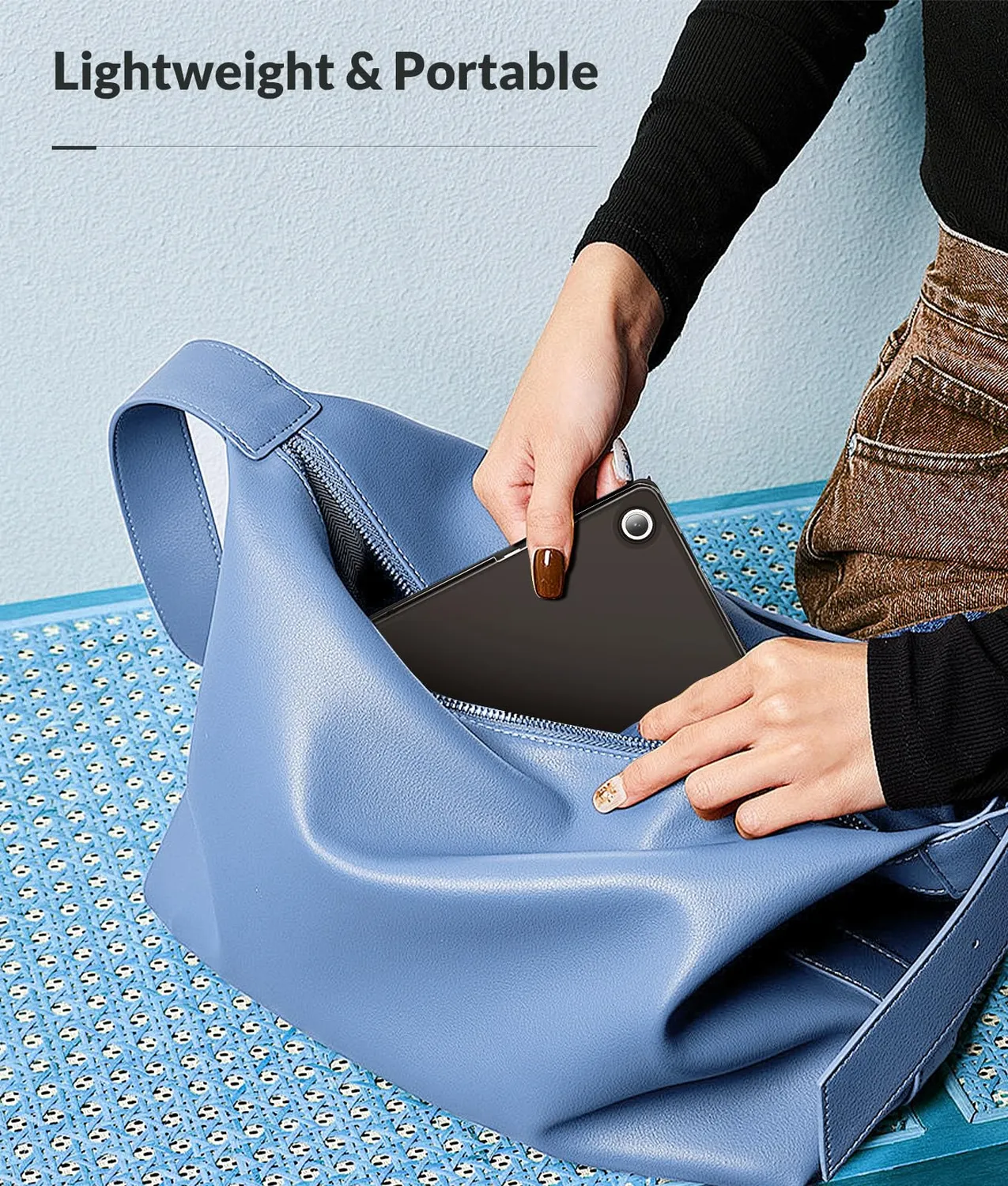 MoKo Tab A11+/A9+ 11" cover nero TPU opaco