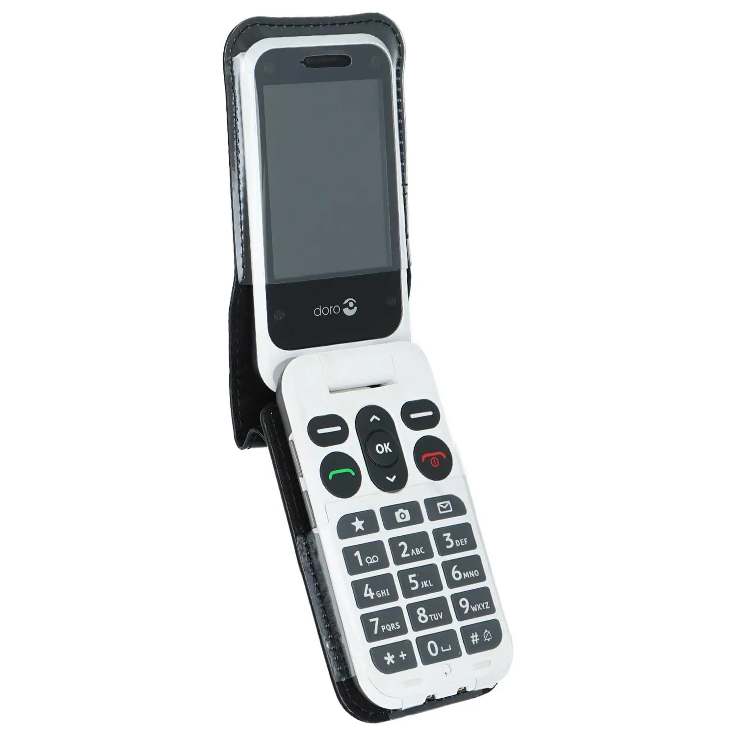 caseroxx Custodia pelle Doro Leva L30/L31 clip cintura