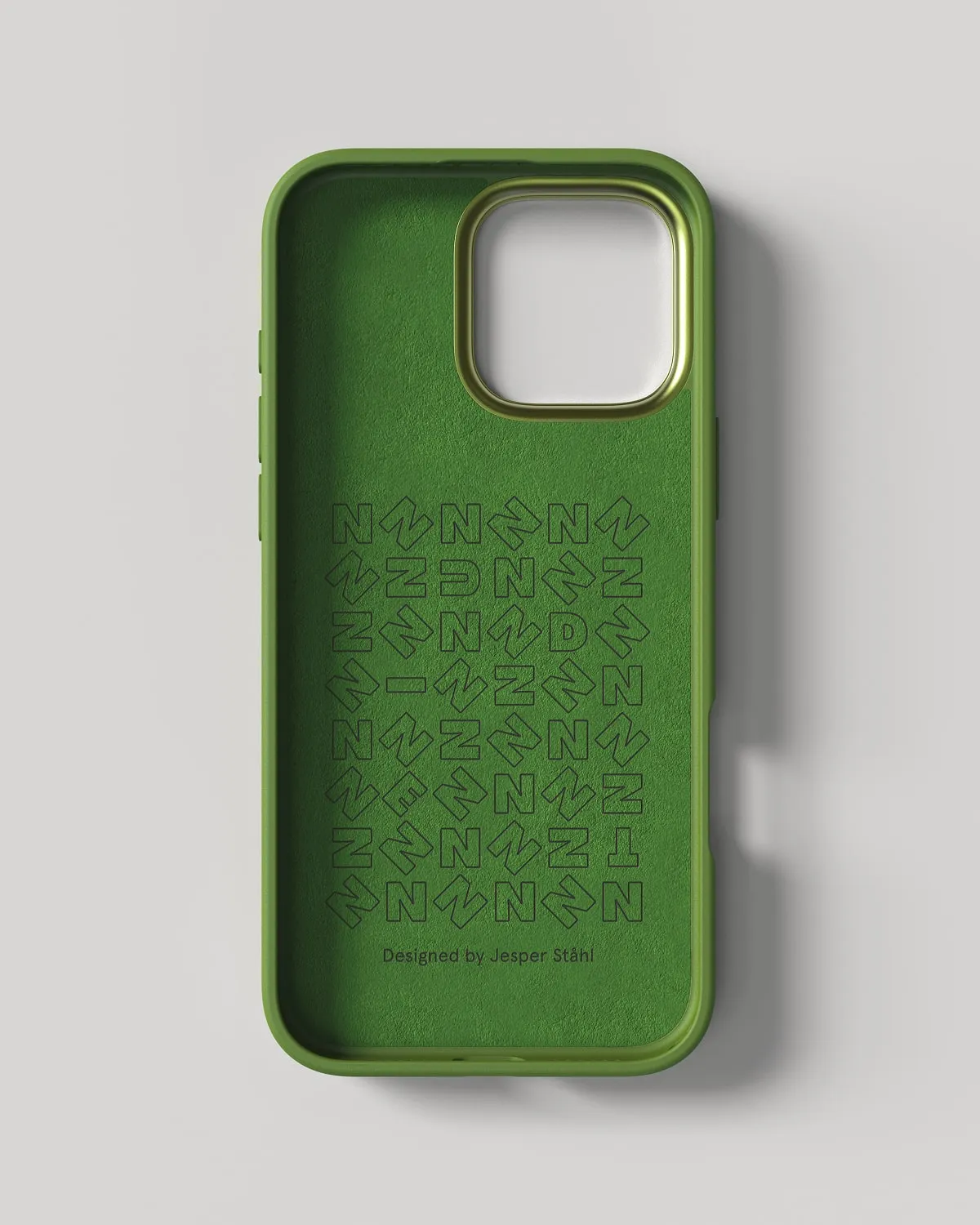 Nudient Bold Case custodia iPhone 16 Pro Max Khaki MagSafe antiurto