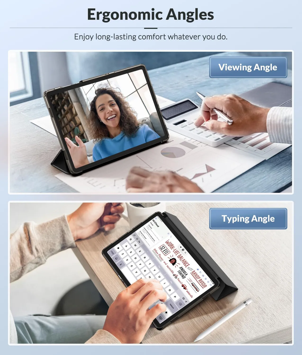 MoKo Tab A11+/A9+ 11" cover nero TPU opaco