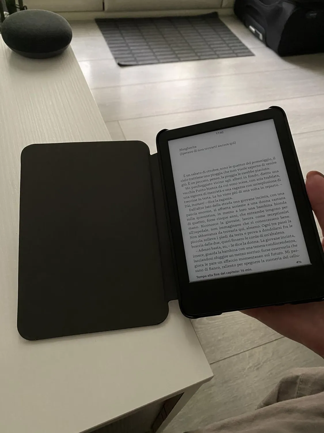 MoKo Kindle 6" 11a Gen 2022-2024 custodia albicocchi in fiore stand