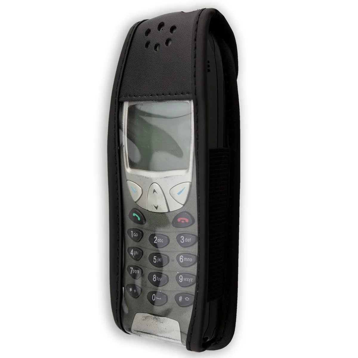 caseroxx Borsa Nokia 6210 6310 6310i Pelle Nero Clip