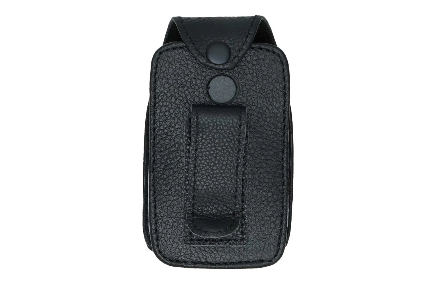 caseroxx Pelle custodia Emporia TALKglam nera con finestra