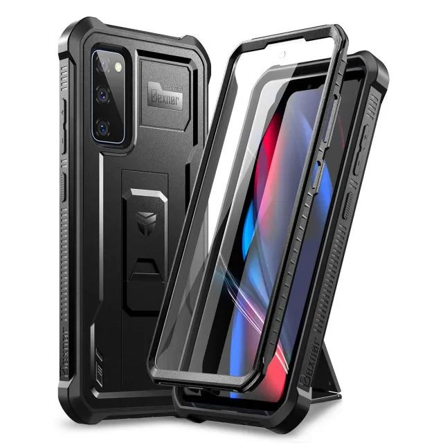 Dexnor cover Galaxy S20 FE bumper nero antishock