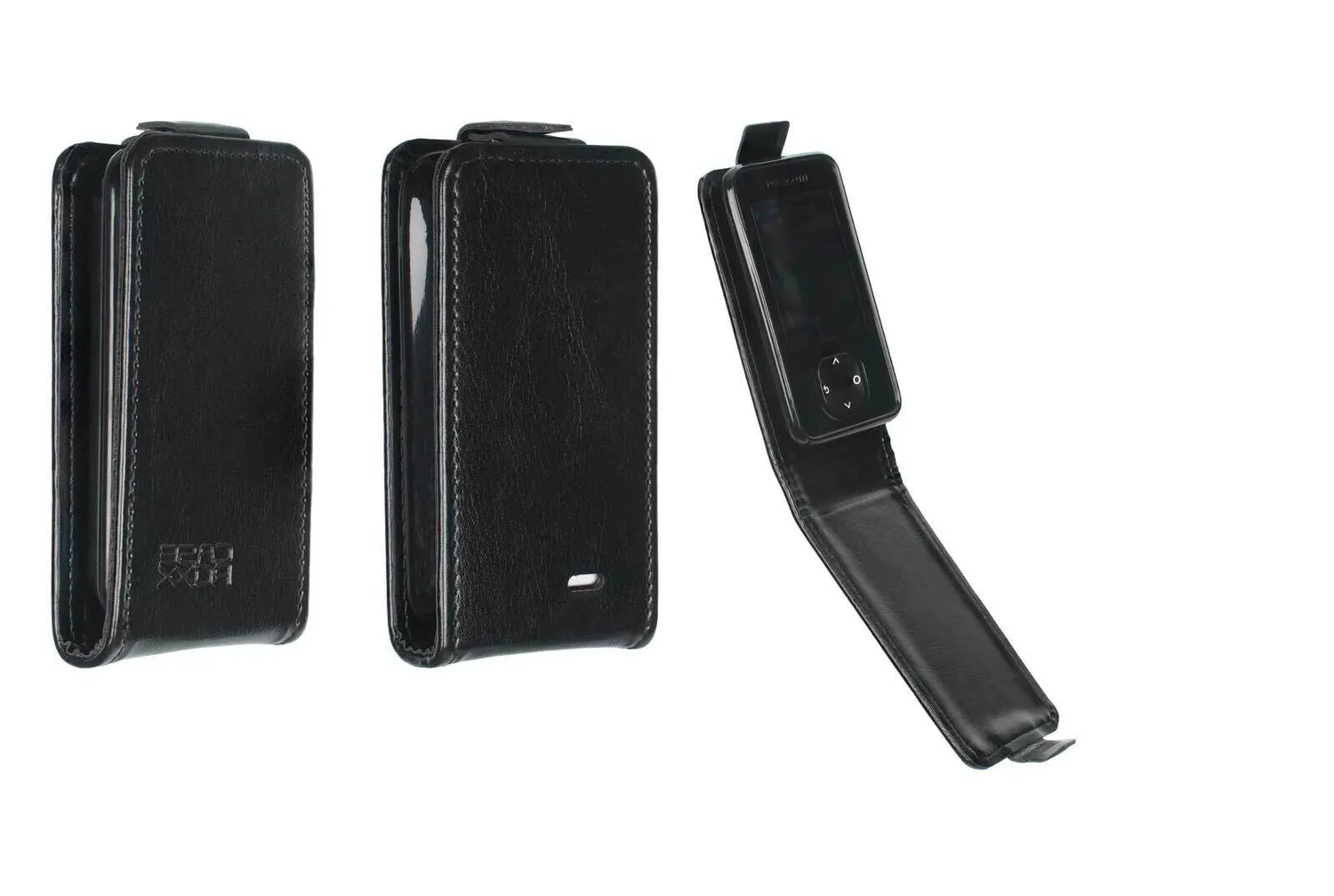 caseroxx G7 / ONE+ flip cover azzurra in finta pelle