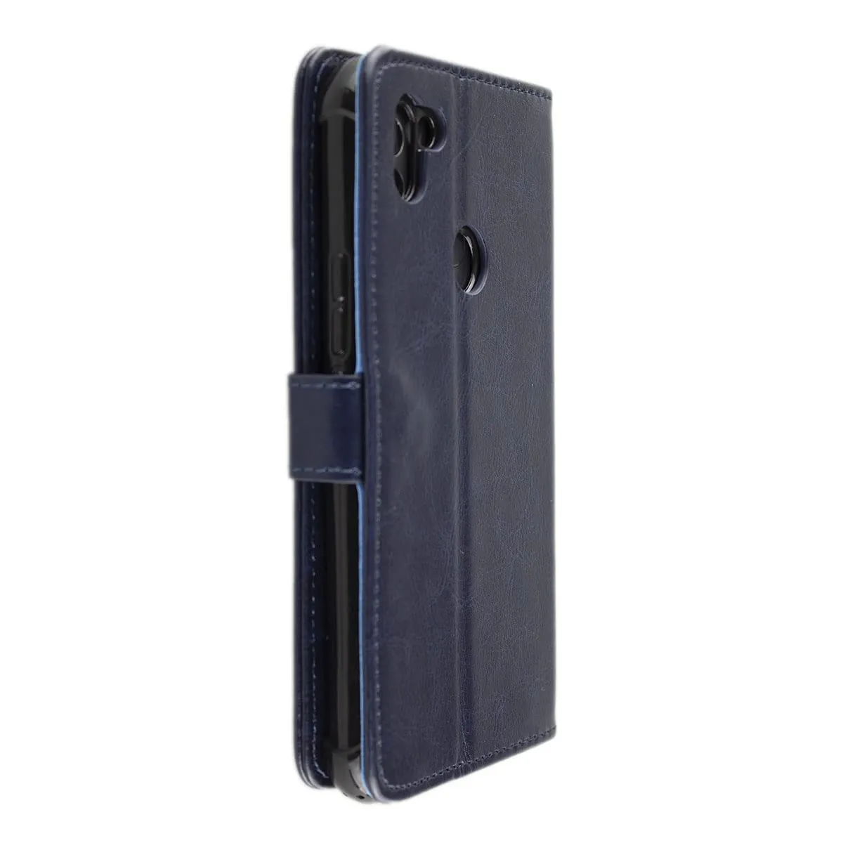 caseroxx Bookstyle rephone custodia libro azzurra