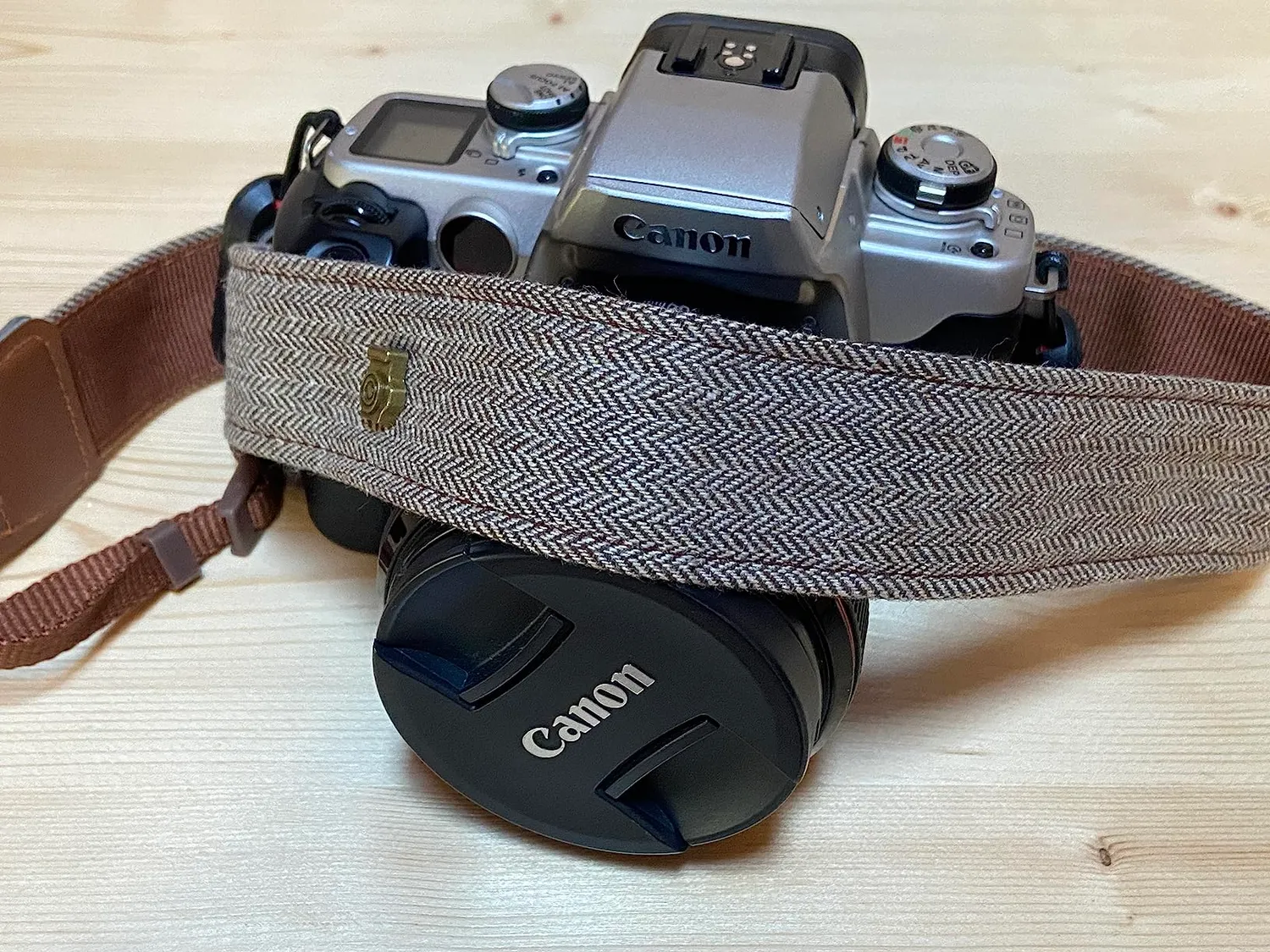 MoKo Bohemia Tracolla Fotocamera Blu Cotone Canvas