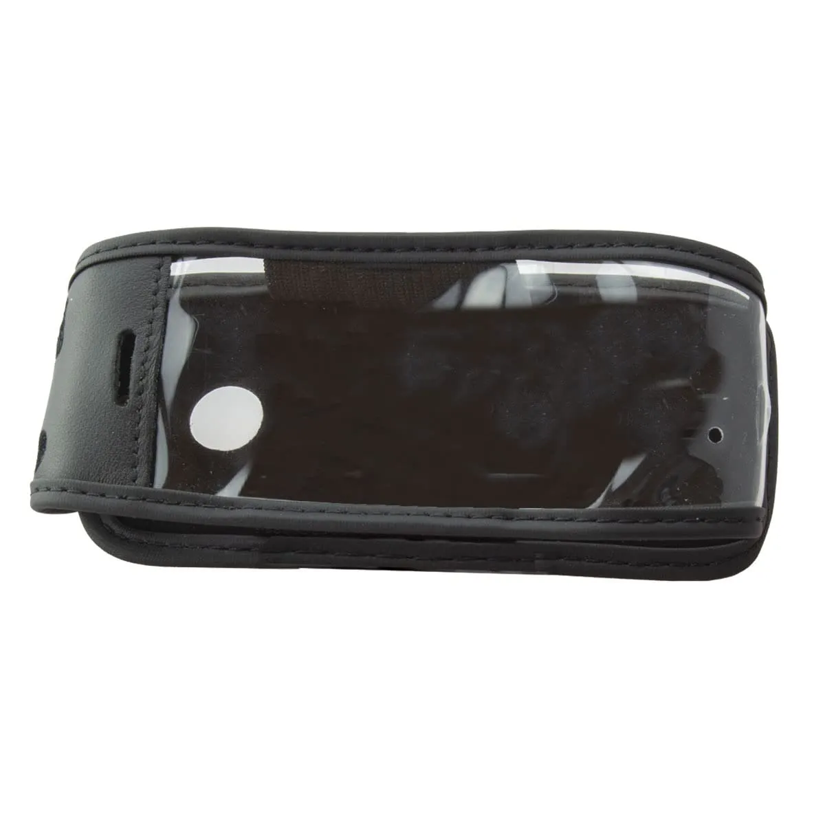 caseroxx Borsa Pelle Nokia 105 110 4G Nera con Clip