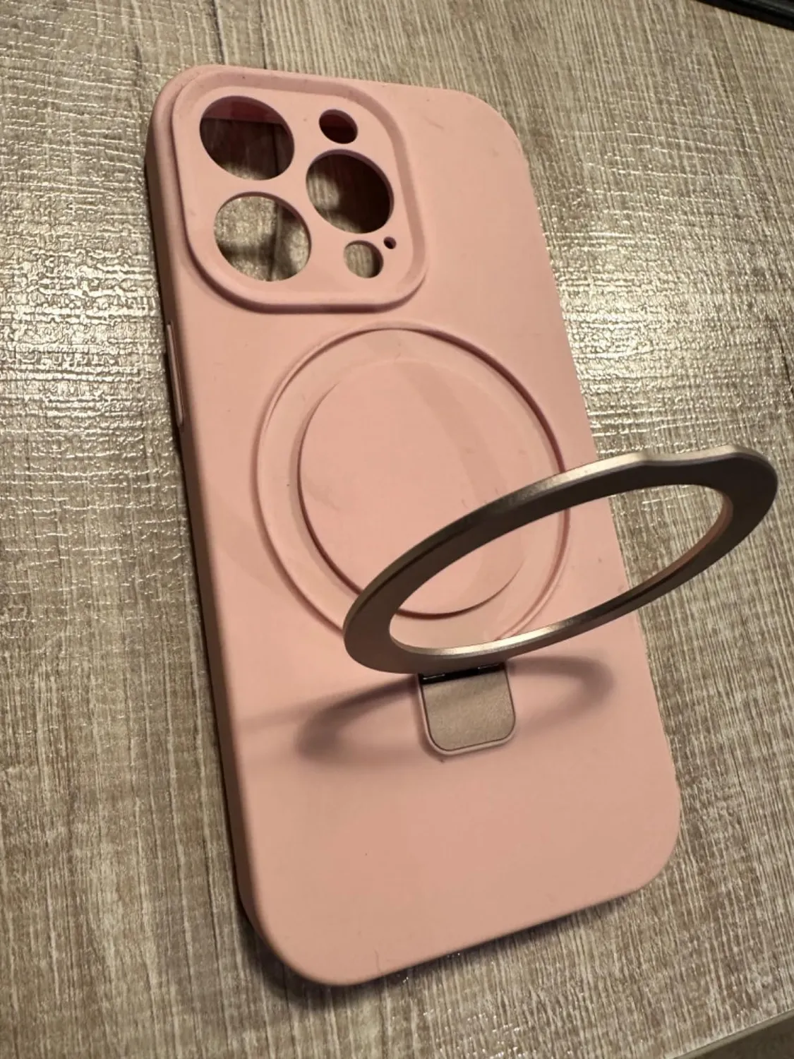 CloudValley iPhone 14 Pro cover magnetica rosa silicone